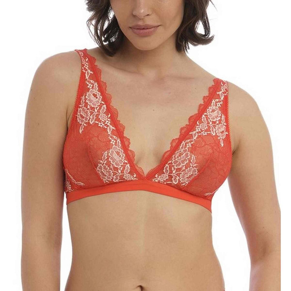 Bralette Sans Armatures - Orange Wacoal lingerie en nylon Wacoal lingerie Mode femme