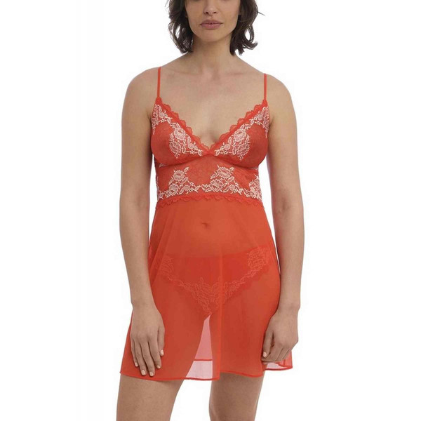 Nuisette - Orange Wacoal lingerie en nylon Wacoal lingerie Mode femme