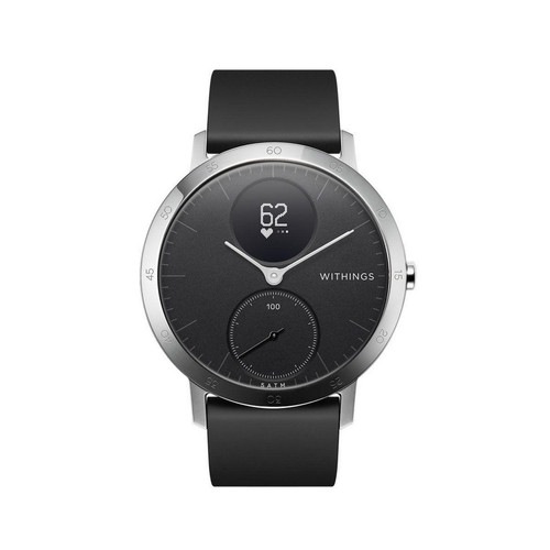 Withings - MONTRE CONNECTÉE WITHINGS STEEL HR 40MM BLACK - Montres homme connectee