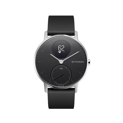 Withings - MONTRE CONNECTÉE WITHINGS STEEL HR 36MM BLACK - Montres homme connectee