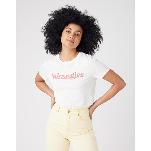 Wrangler - T-Shirt en coton pour femme - Wrangler Vêtements