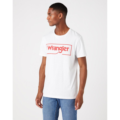 Wrangler - T-Shirt Homme - t shirts blancs homme