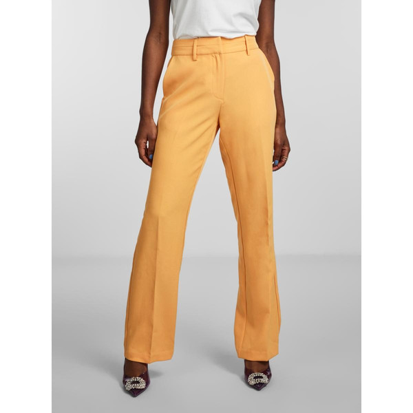 Pantalon de tailleur Orange Pey YAS Mode femme