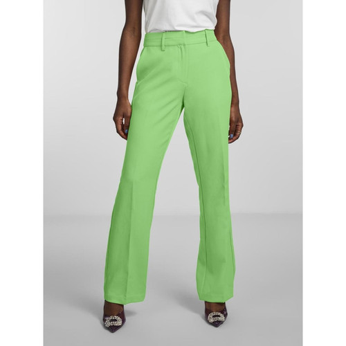 YAS - Pantalon de tailleur vert Juno - Pantalon  femme