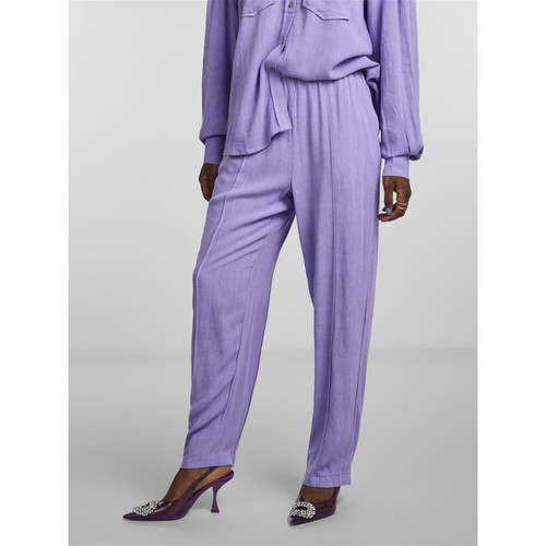 Pantalon violet en viscose YAS Mode femme