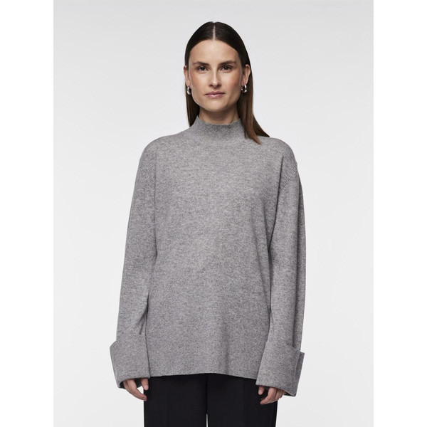 Pull en maille gris Cate YAS Mode femme