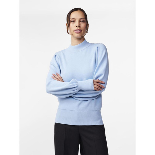 YAS - Pull en maille Turquoise - Pull manche longue femme