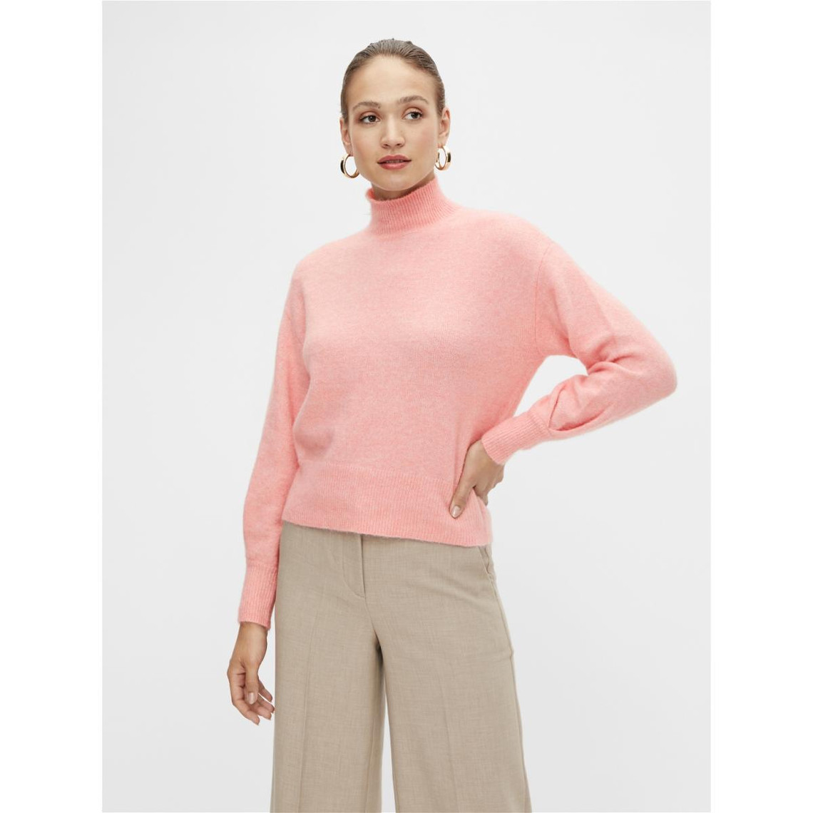 pull-overs manches longues rose wren