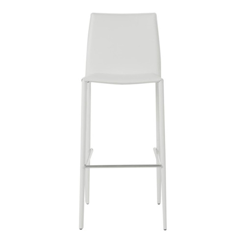 Zago - Chaise de bar blanche - Tabouret De Bar Design