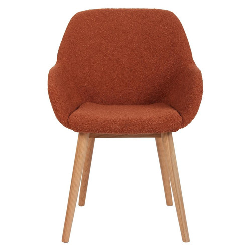 Zago - Chaise repas effet laine  - Chaise Design