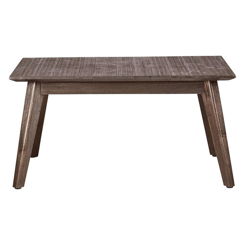 Zago - Table basse carré 90cm chêne gris foncé - Table Basse Design