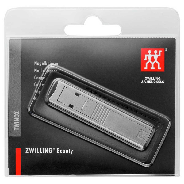 Coupe Ongles Plat & Fin - Etui Cuir Zwilling