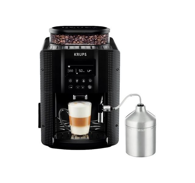 Krups - Machine à café Expresso broyeur Essential EA816031 - Noir - Petit déjeuner
