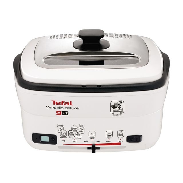 Tefal - Friteuse Versalio deluxe 9 - FR495070 - Blanc 